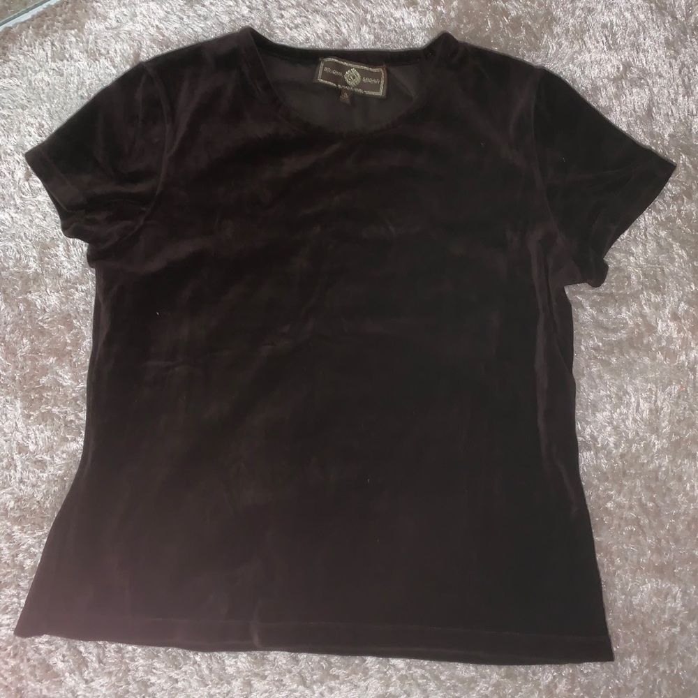 St.John Velvet Shirt